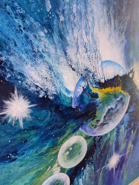 Abstrakcyjny kosmos - 025