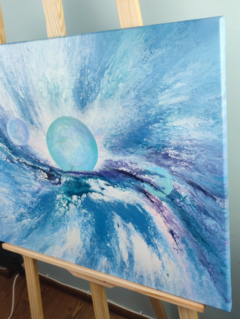 Abstrakcyjny kosmos - 039