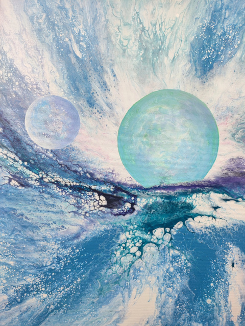 Abstrakcyjny kosmos - 039