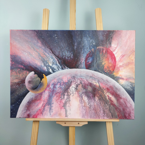 Abstrakcyjny kosmos - 041