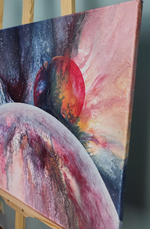 Abstrakcyjny kosmos - 041