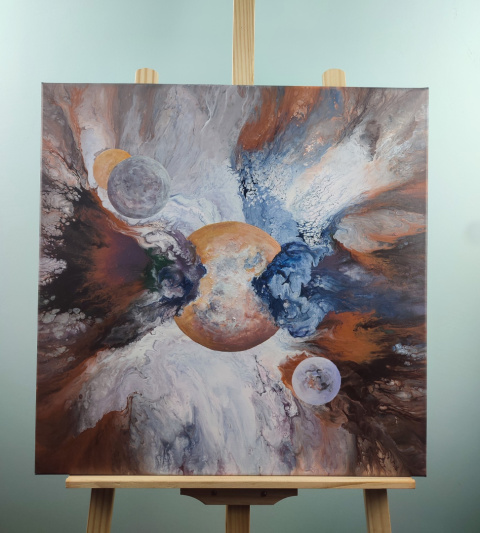 Abstrakcyjny kosmos - 042