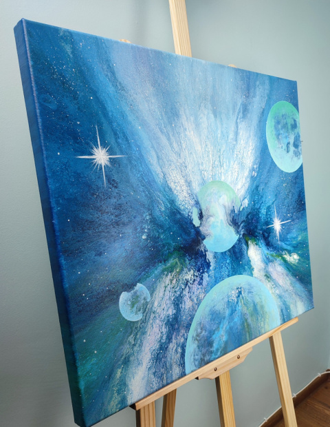 Abstrakcyjny kosmos - 044