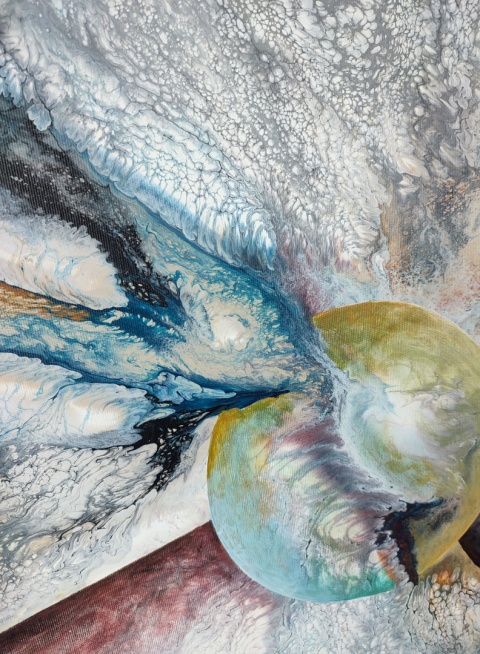 Abstrakcyjny kosmos - 064