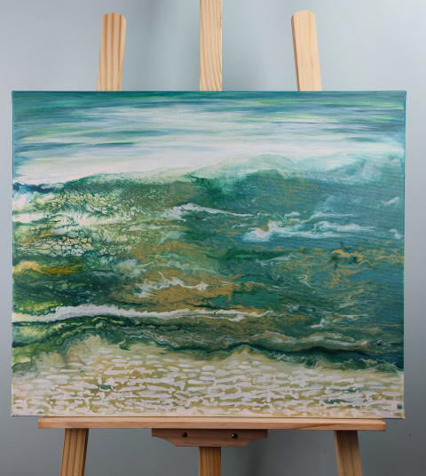 Krajobraz abstrakcyjny - 029