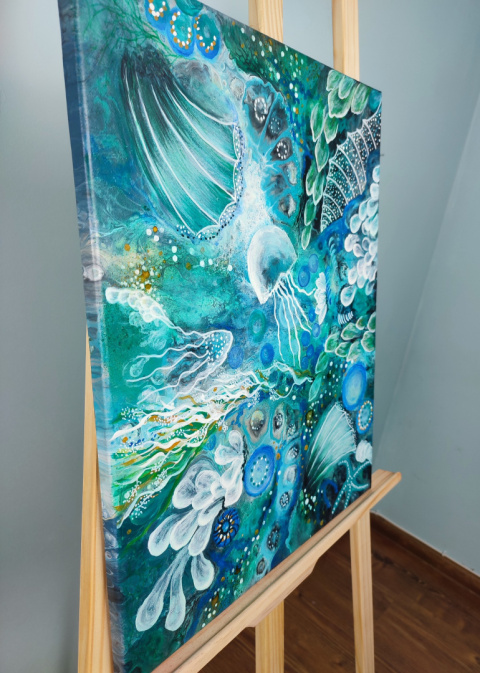 Abstrakcyjny świat wody - 009