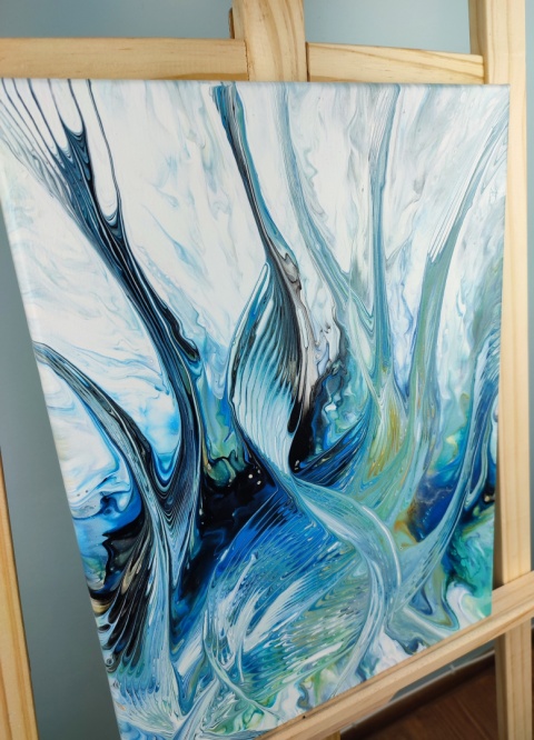 Abstrakcyjny świat wody - 026