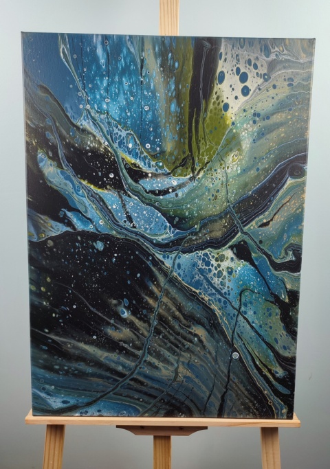 Abstrakcyjny świat wody - 036