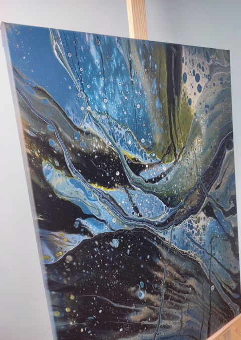 Abstrakcyjny świat wody - 036