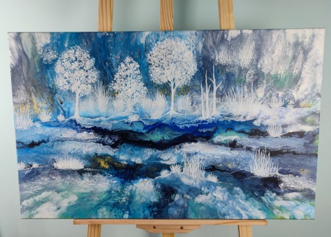 Krajobraz abstrakcyjny - 007