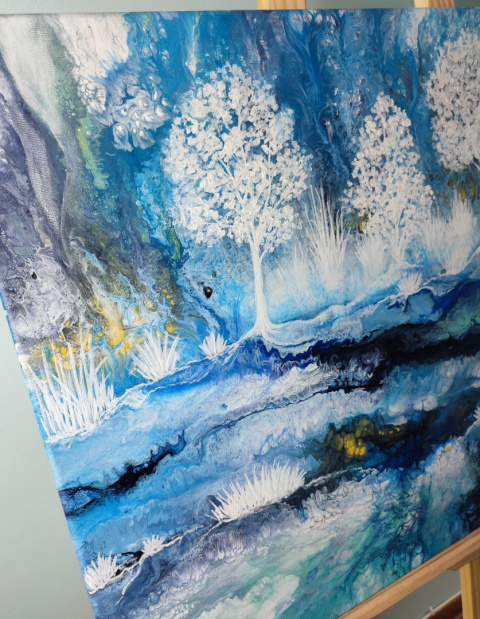 Krajobraz abstrakcyjny - 007