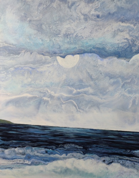 Krajobraz abstrakcyjny - 049