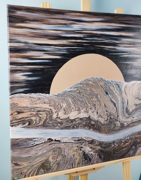 Krajobraz abstrakcyjny - 062