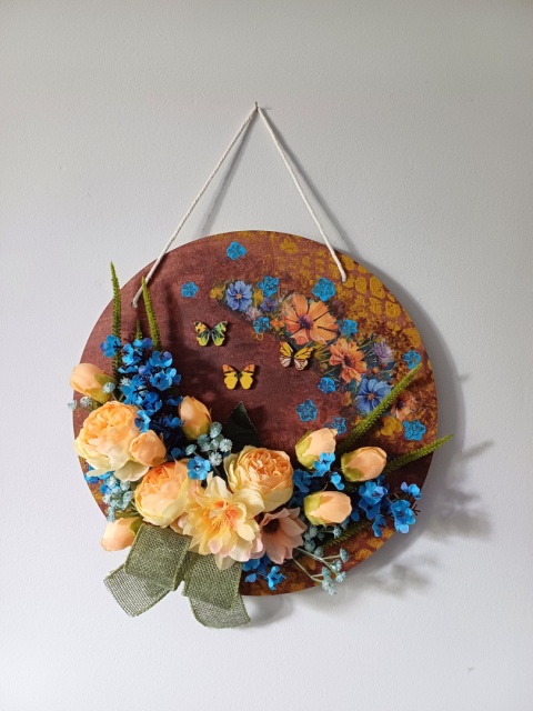 Ręcznie robiona zawieszka na drzwi lub ścianę