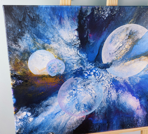 Abstrakcyjny kosmos - 063