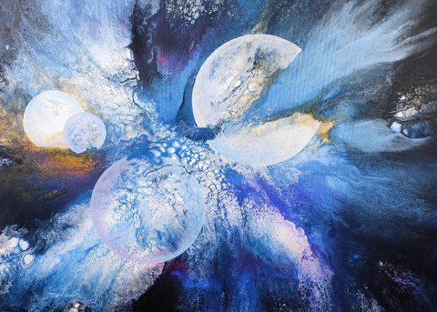 Abstrakcyjny kosmos - 063