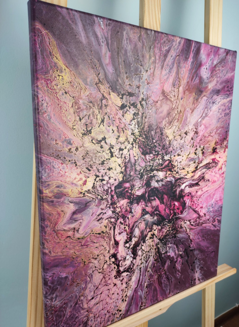 Obraz akrylowy na płótnie Róż/Magenta