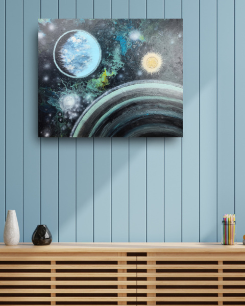 Abstrakcyjny kosmos - 071