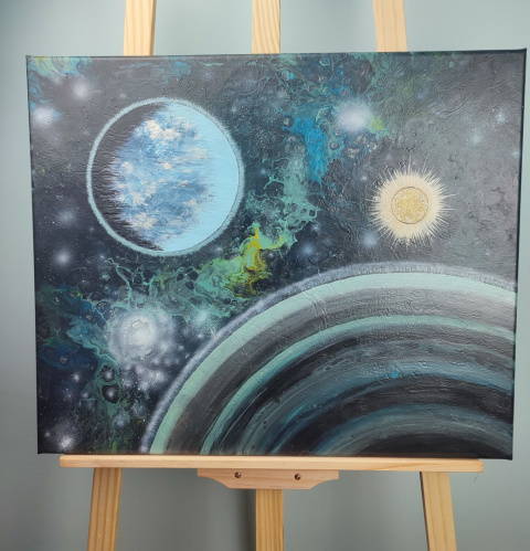 Abstrakcyjny kosmos - 071
