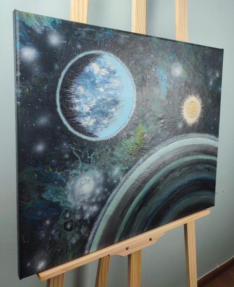 Abstrakcyjny kosmos - 071
