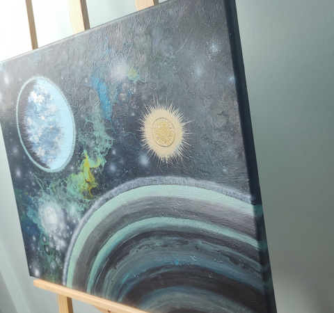 Abstrakcyjny kosmos - 071