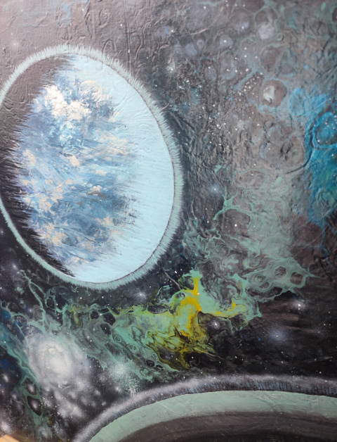 Abstrakcyjny kosmos - 071