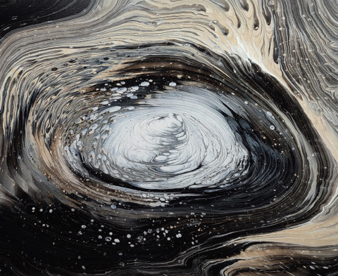 Abstrakcyjny kosmos - 073