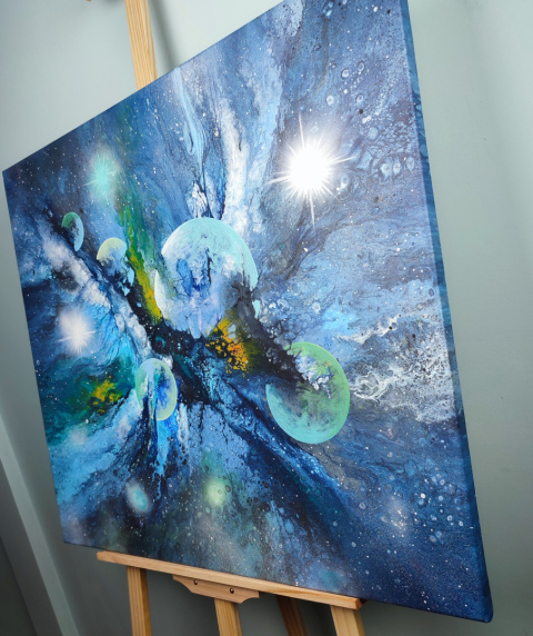 Abstrakcyjny kosmos - 081