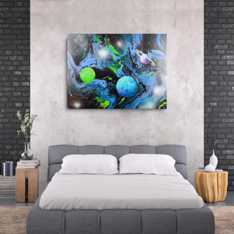 Abstrakcyjny kosmos - 090