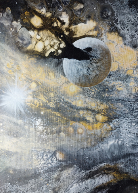 Abstrakcyjny kosmos - 094