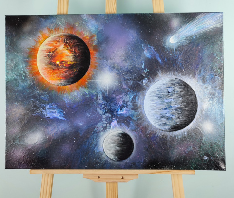 Abstrakcyjny kosmos - 103