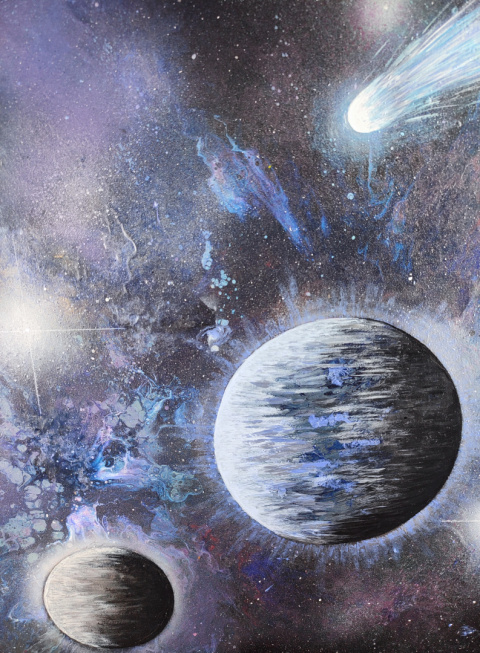 Abstrakcyjny kosmos - 103