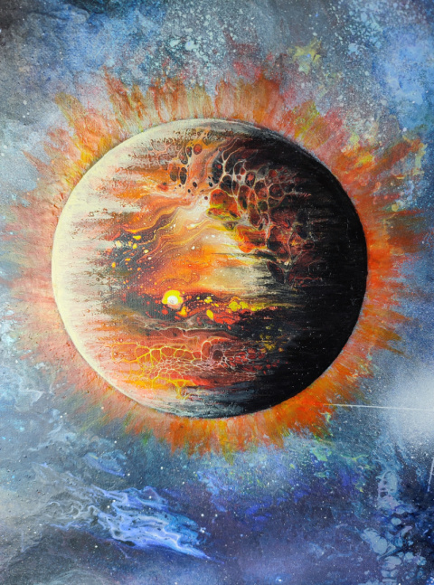 Abstrakcyjny kosmos - 103