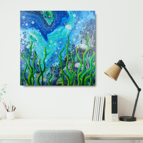 Abstrakcyjny świat wody - 091