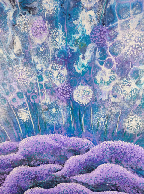 Krajobraz abstrakcyjny - 099